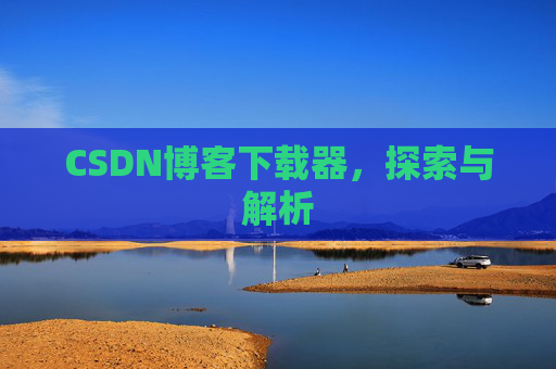 CSDN博客下载器，探索与解析